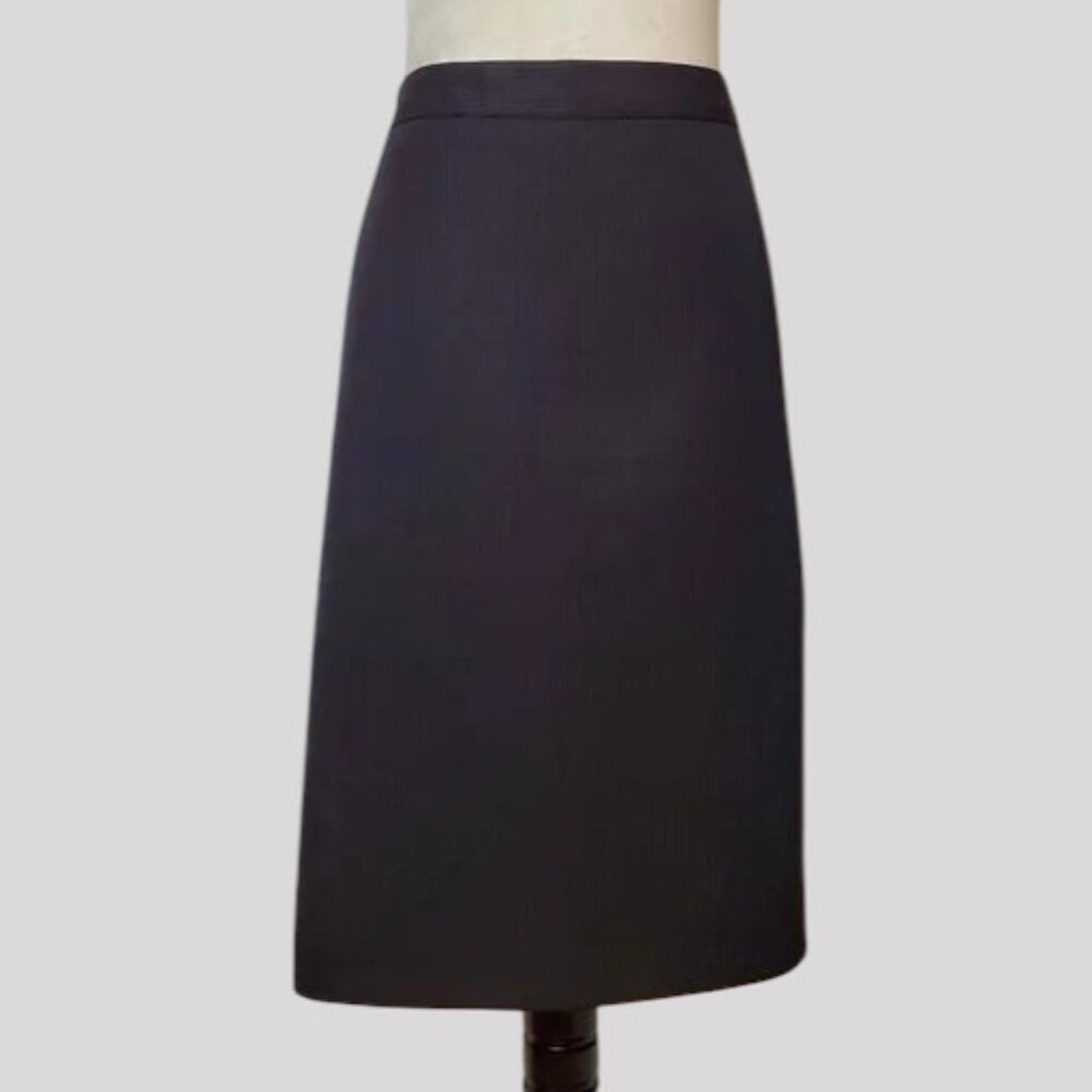 JONES NEW YORK Suit Separates SZ 10 Charcoal Gray Pinstripe Classic Pencil Skirt